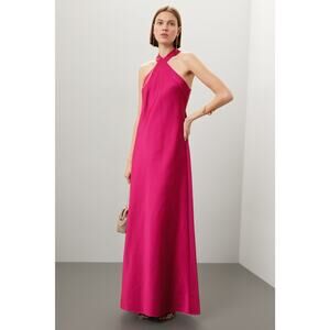 Aidan Mattox Stretch Satin Mermaid Gown - Size 12